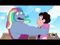 Steven says goodbye to Lapis,Bismuth, Peridot, and Jasper