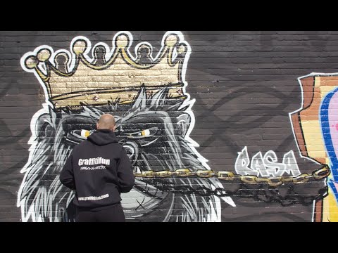 Graffitifun - RTLZ en RTL4 graffiti Amsterdam