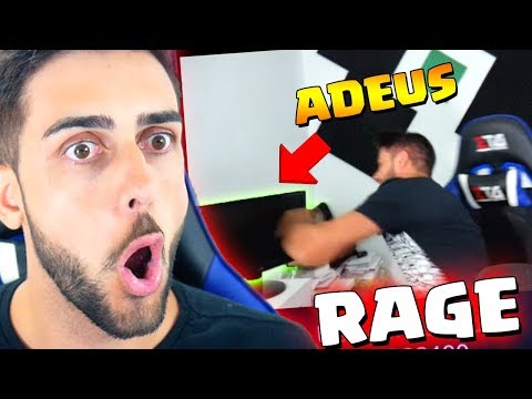 RAGE QUEBREI O MONITOR COM UM SOC