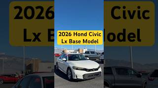 What Comes Standard on the 2026 Civic LX? 👀#cartok #autoreview #honda #civic #lx