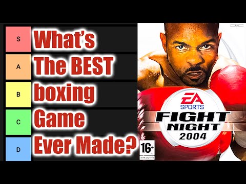 What is the BEST BOXING VIDEO GAME EVER MADE?... FIGHT NIGHT?   (Tier list BY: Boxing Fanatico)