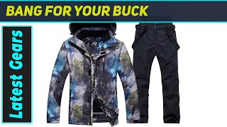 Mens Ski Jacket & Pants Set: Amazing Winter Performance!