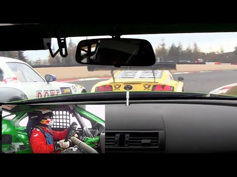 BMW ALPINA B6 GT3 Onboard Nordschleife NLS VLN 10. Lauf 2011 Dominik Schwager race-media.tv