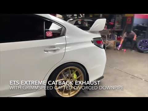 SUBIE RUMBLE UNLEASHED!!! ETS Extreme Cat Back Exhaust for the 2018 Subaru WRX/STi