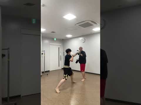 せんどー練習92日目のジャブ