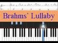 Learn Piano | Brahms Lullaby - Easy Piano Music Tutorial