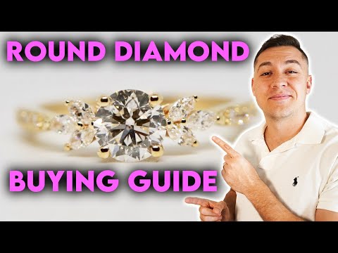 Round Cut Diamond Buying Guide! How to buy a perfect round cut diamond!!