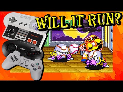 Will it Run on the Minis? | Ninja Baseball Bat Man