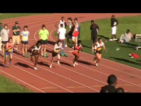 Sharon Eagles Track - 2010 MIAA State Div. 2, Girls 100m Final