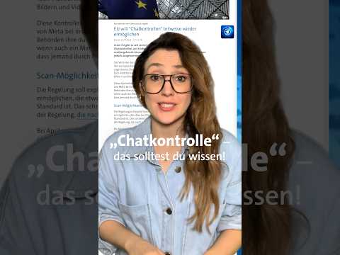 Video Thumbnail: EU einigt sich bei „Chatkontrolle“ #tagesschau #nachrichten #chat #kontrolle