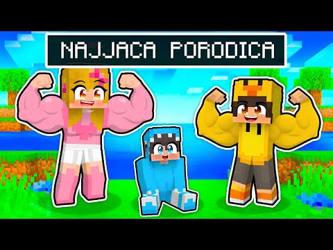 USVOJILA ME JE NAJJACA PORODICA U MINECRAFTU!