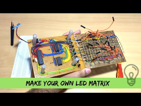 LED Display || 8x16 Matrix