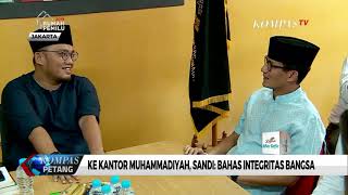 Ke Kantor Muhammadiyah, Sandi: Bahas Integritas Bangsa