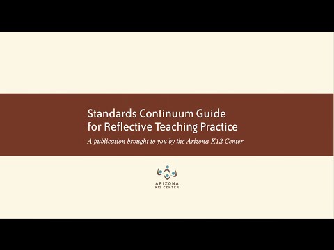 Standards Continuum Guide for Reflective Teaching Practice