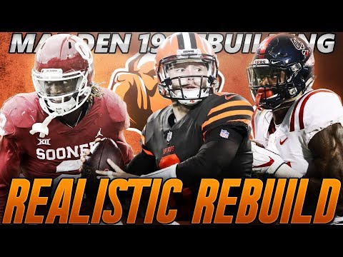Cleveland Browns Realistic Rebuild | Ceedee Lamb and DK Metcalf Crazy Combo! Madden 19 Franchise