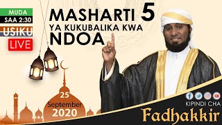 #LIVE: MASHARTI 5 YA KUKUBALIKA KWA NDOA - FADHAKK