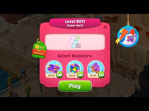 homescapes level 8011 | homescapes super hard level