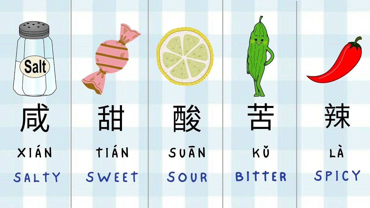 Flavours in Chinese Mandarin Lesson Free Course | Read, Speak, Write Fast Beginners Friendly