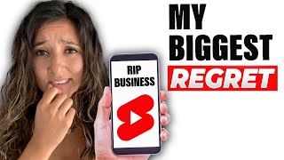 Why I Stopped Posting YouTube Shorts (they hurt my business)