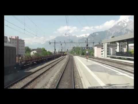 PE104 SBB Cab ride Brig - Domodossola  Simplonlinie