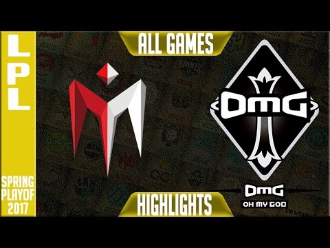 Imay vs OMG Highlights All Games - LPL Spring 2017 Playoffs - IM vs OMG All Games