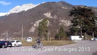 preview picture of video 'Carrefour Giratoire de Giez faverges en 2013'