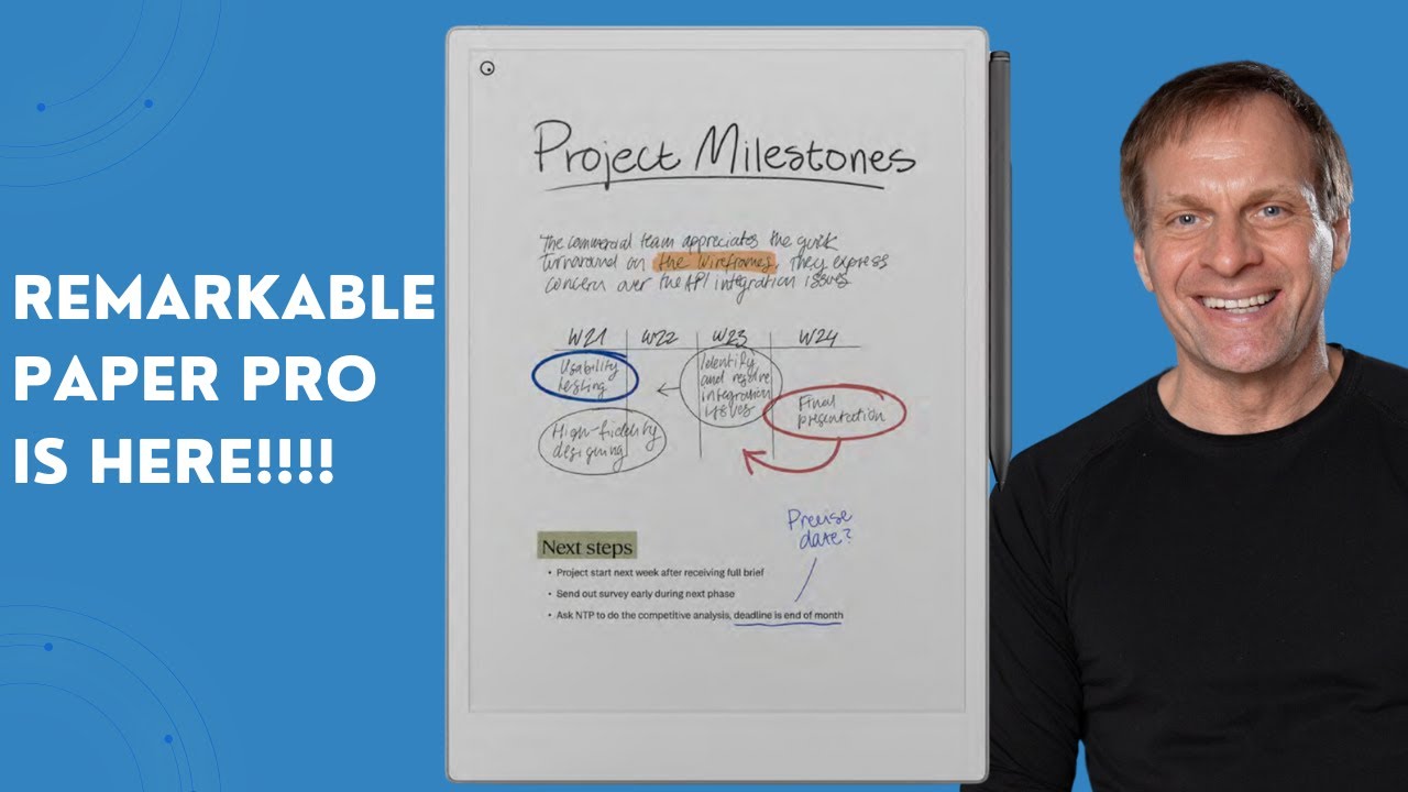 ReMarkable Paper Pro Is HERE!