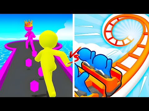 Giant Rush vs Runner Coaster 🔥 Walkthrough Gameplay – All Levels UNLOCKED | EPIC 906