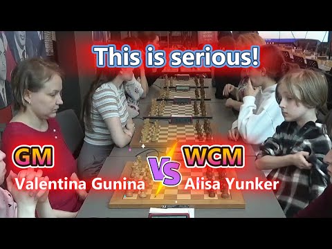 GM Valentina Gunina (2358) - WCM Alisa Yunker (1944)  - Rapid Moscow Women's Chess Championship