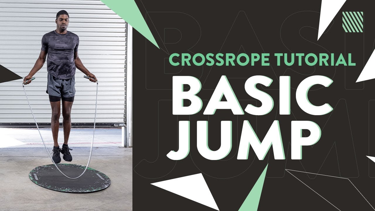 Jump Rope Tutorial - Basic Jump from Crossrope - YouTube