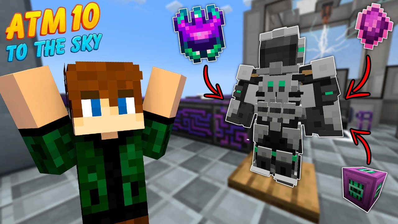 MEKASUIT!! Bem MAIS DIFICIL nesse MODPACK!! - Minecraft ATM 10 TTS E21 (1.21)