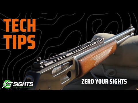 XS How To -  Zero Your Hunting Rifle Sights