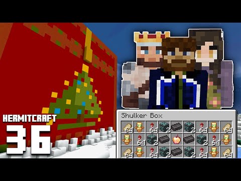 Hermitcraft 9 - Ep. 36: EPIC SECRET SANTA REVEAL! (Hermitcraft X Empires Crossover)