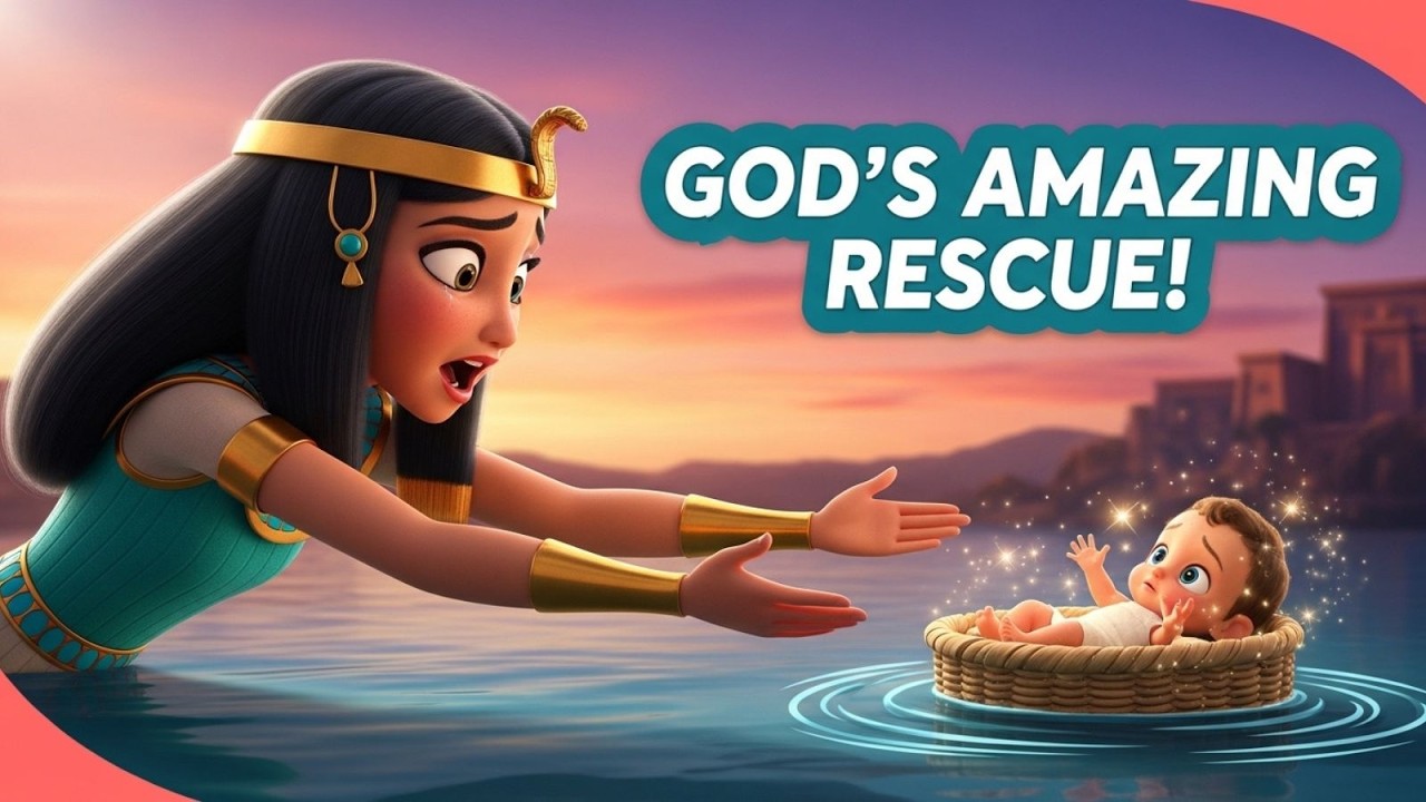 Baby Moses in the Basket: How God Protects His Amazing Plans!