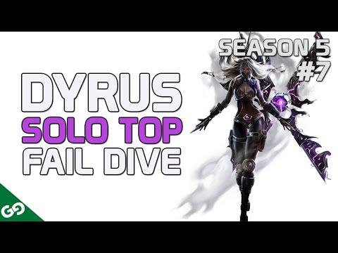 TSM Dyrus Irelia fail turet dive - LOL NA Highlight