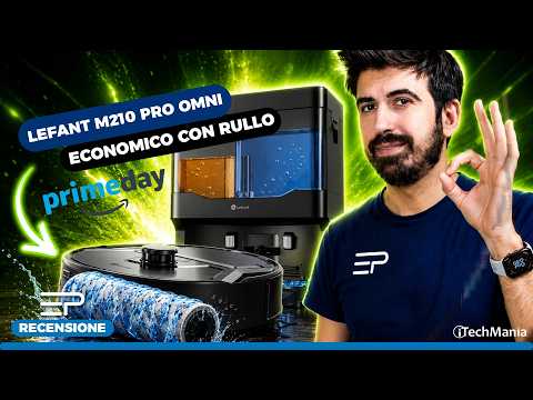 Questo ROBOT ECONOMICO aspira e lava con il RULLO!
