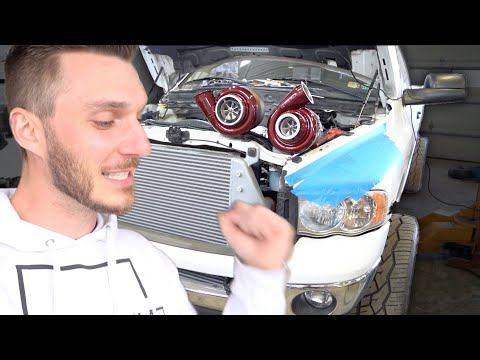 THE WORLDS ONLY Dual S400 WCFAB Compound Turbo Kit Install!