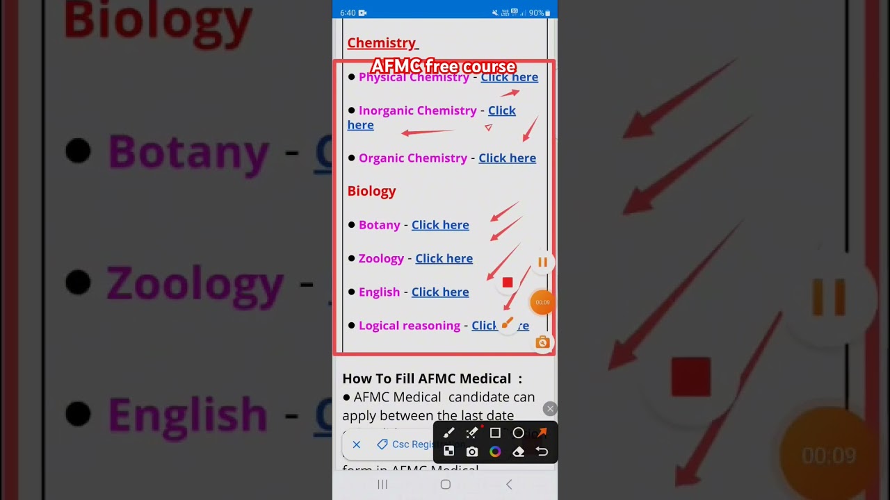 AFMC free course How to get Free ccc Book PDF Notes Download Previous Year Paper Admit card Exam
