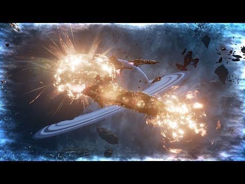 Chaos (Nurgle Fleet) vs TAU Empire! Rank 96 - Battlefleet Gothic Armada