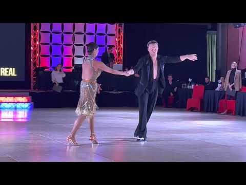 American Star Ball 2022. Alicia Acciardi and Ivan Kudashev Winners of Bronze Rhythm Best of the Best