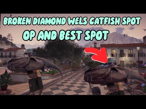 Most Broken Diamond WELS CATFISH SPOT!! Get your giant WELS today Call of the wild : the angler