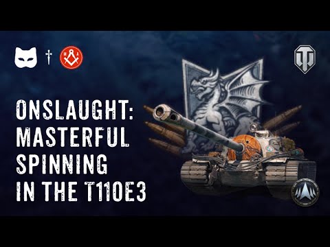 Masterful Spinning in the T110E3 | Onslaught | World of Tanks 2.0