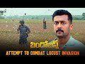 Bandobast Movie Scene Telugu Attempt To Combat Locust Invasion Suriya Arya Sayyeshaa Lyca
