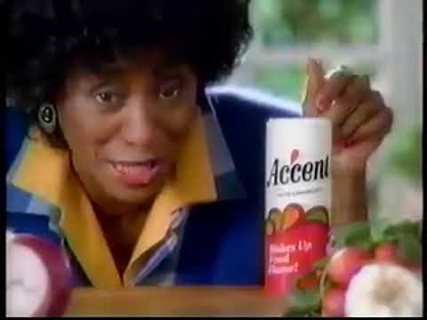 Accent ad w/Marla Gibbs, 1985