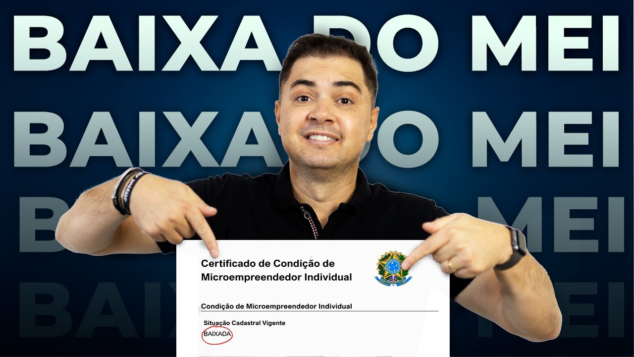 COMO DAR BAIXA NO MEI (MESMO COM DÉBITOS) 100% Grátis CANCELAR MEI 2024