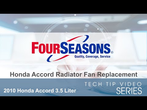 Honda Accord Radiator Fan Replacement
