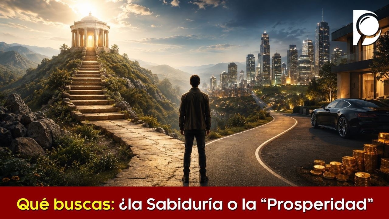 Qué buscas: ¿la Sabiduría o la “Prosperidad”
