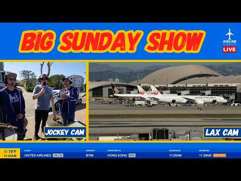 🔴LIVE LOS ANGELES (LAX) AIRPORT ACTION! (February 8th, 2026)