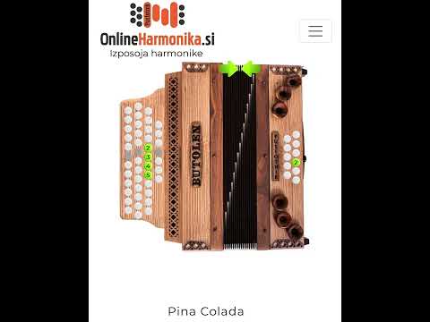 Pina colada Vzrock onlineharmonika si