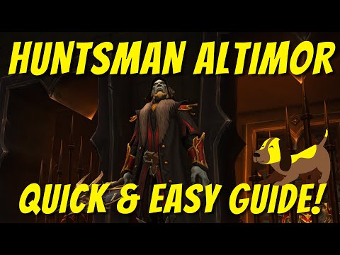 How not to wipe LFR on Huntsman Altimor | Super simple guide to Castle Nathria Leeching Vaults | WoW
